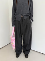 classic two tuck slacks 