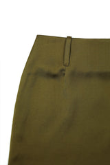 Olvera Satin Skirt [Olive]