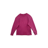Luzi Round Wide Casual Long-Sleeve T-Shirt