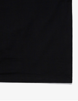 Curly Text Tee - Black 