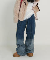 レイチェル 2ベルトディテールショート丈ファージャケット (Lining Quilted)