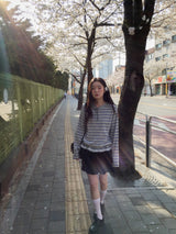 Bunny Pleated Skirt (3color)