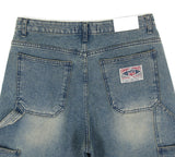 No.1227 patch denim bermuda SHORTS (3color)