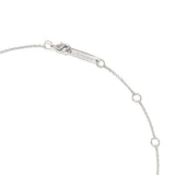 Aqua Cross Necklace