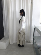 flower corsage half knit