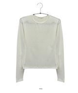 クレッドレイヤードカラー長袖Tシャツ（7c）