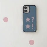 Dot dot star till blue epoxy bumper case