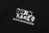 ヴィンテージ ワークハード Tシャツ  (Black)