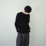 layer button knit