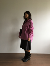 ペーパー ドロップ シャツ (4color)