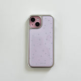PINK STAR Silver Epoxy Case