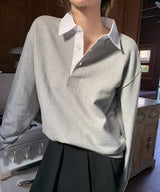 Picket collar sweatshirt - mtm