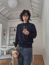 Bio cash round knitwear