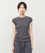 (W) Cap Modal Layered Top