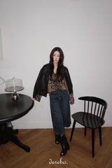 Fine Bermuda Capri Denim Pants