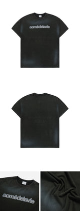 24FW グラフィティ ワールドツアー スクリプトロゴ 半袖Tシャツ ブラック