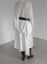 Sia Layered Unbalanced Skirt