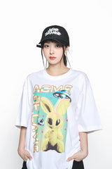 25SS ペインティングポイントボールキャップ ブラック