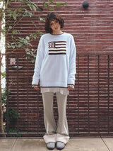 シェルパ ポイントフィッテッドジャージーパンツ (KHAKI)
