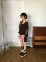 アンコール ウール Vネック ニット (5color)
