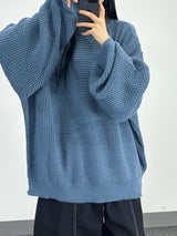 sky knit sweater