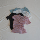 ［2PCS 1SET］ヘイジーシアーデュオTシャツ