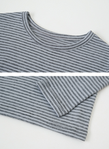 DN Border Round Slim Warm T-shirt (5color)