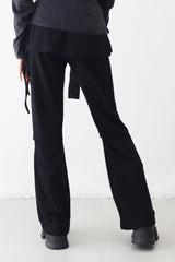 Seine Layered Bootcut Pants