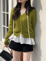 [SHOPPERMADE] Cozy Wool V-neck Knit Cardigan (7color)