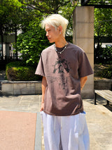 VENTIQUE ピグメントスモークTシャツ 3color