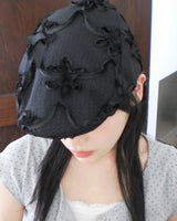 Deeps Vintage Flower Textured Hunting Cap
