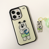 メロンパンツエポキシバンパースマートフォンケース(Cream color)