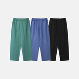Sea Cut-off Washed Pants