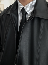Soldier Leather Automatic Tie