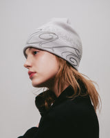 authentic love beanie -light gray-
