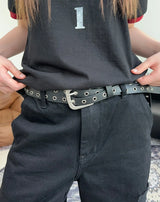 Det Dual Eyelet Long Belt