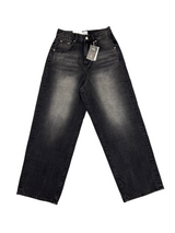 Darkgrey wide pants