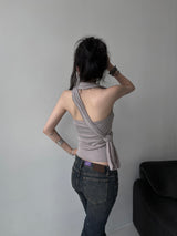 mood strap layered sleeveless (2color)