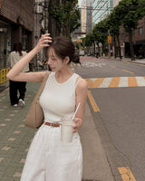 Veggie V-neck Knit Sleeveless