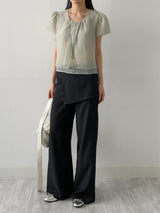 Mahal Wrap Semi-Wide Slacks