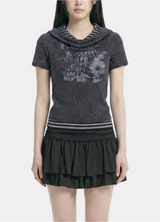 Raven Hood Graphic Tee