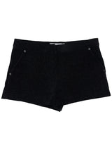 corduroy rivet short pants