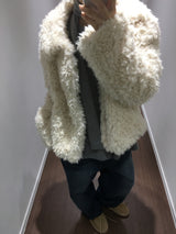 コーデュロイワイドレッグパンツ (2color)