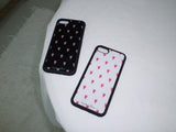 heart epoxy bumper case [white]