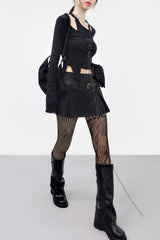 Rianti Pleated Skirt Pants