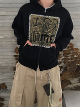 クラッシュ ホルム フーデッド ジップアップ 2C