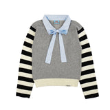 Marie Knit Polo Shirt Longsleeve - Size 2