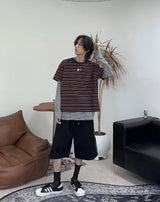Eder Striped Short Sleeve Tee