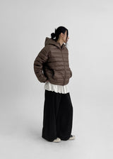[MADE] Kumoel Duck Down Hooded Lightweight Padding   