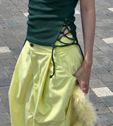 Velvet puffy pants - VELVET PANTS